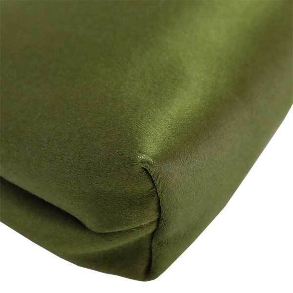 Gucci Satin Clasp Bag Green Clutch - Picture 6 of 9